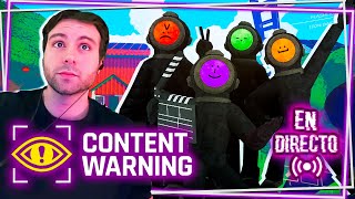 🔴Mi primera vez en CONTENT WARNING [upl. by Brandea]