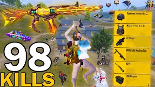 98 KILLS😍 NEW BEST LOOT GAMEPLAY with MUMMY SET 🔥SAMSUNGA7A8J4J5J6J7J2J3XSA3A4A5 [upl. by Ellimak133]