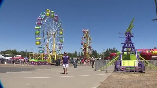 Families endure the heat to attend last day of Placer County Fair [upl. by Queen498]