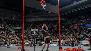 Heavy Sandbag Throws Britains Strongest Man 2022 [upl. by Aivun]