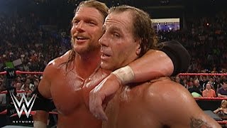 Triple H and Shawn Michaels recall their DX reunion on WWE Beyond the Ring WWE Network [upl. by Kalikow71]