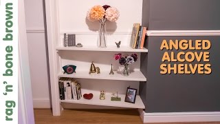 Fitting Some Angled Alcove Shelves [upl. by Enoved165]