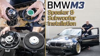 Full Car Audio System and Speaker Installation  GRS Speakers [upl. by Symer]