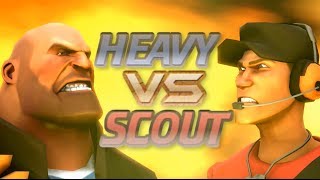 EPIC SFM Heavy vs Scout [upl. by Tiras]