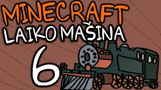 LAIKO MAŠINA MINECRAFTE  Kelionė Traukiniu [upl. by Janice37]