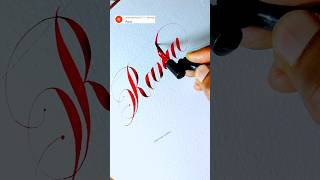 Modern calligraphy writing ✍️ how to write cursive letters 🖊️shorts shortsfeed ytshorts trend [upl. by Pulcheria414]