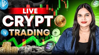 Live Trading  Crypto Trading  BTC ETH SOL  28 NOV  btc sol [upl. by Canica]