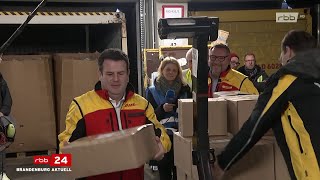 Bundesarbeitsminister besucht DHL [upl. by Ardolino399]