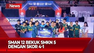 SMAN 12 Surabaya Keluar sebagai Juara Futsal Series 2024  iNews Pagi 0708 [upl. by Marika47]