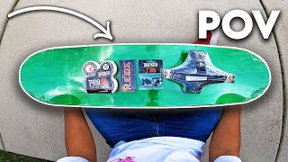 POV Skateboard Setup  Everything Brand New [upl. by Ikin]