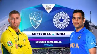 India Vs Australia ICC World cup Semi Final 2015 Highlights [upl. by Jaquenetta]