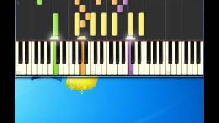 Bloodhound Gang Fire Water Burn Piano tutorial by Synthesia [upl. by Haveman]