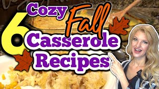 6 Unbelievable COZY FALL CASSEROLE Recipes that will leave you wanting MORE  Comfort Food Recipes [upl. by Theda]