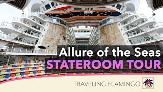 🛳 Allure Of The Seas  2021 Stateroom Tour with Balcony [upl. by Laira]