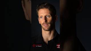 Grosjean tras el accidente de Bahrein [upl. by Ihtak]