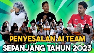 PENYESALAN TALENT AI TEAM SEPANJANG TAHUN 2023 [upl. by Yahsram]