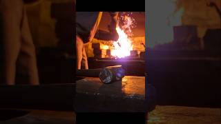 Forging a Knife From Old Wrought Iron Wrench forging blacksmith [upl. by Salamone434]