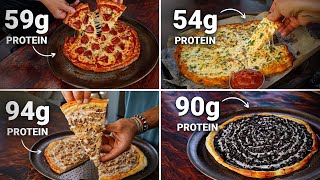 25 LowCalorie High Protein Pizza Recipes [upl. by Nytsirk798]