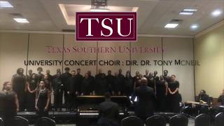 New Morning New Mercies Performed by the Texas Southern University Concert Choir [upl. by Akiras]