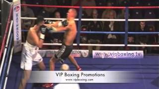 Hussein V Makarenko Reebok Stadium Bolton 9th March 2013 [upl. by Ardnikat]