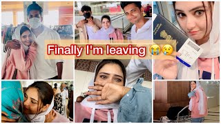 EMOTIONAL VlOG 😭😢 Saying goodbye to family 😓👋 [upl. by Jacinda]