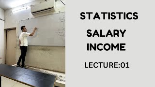 Lec 01 Salary Income Illus 4 Sums Pages Stats Deep Educations 919924699903 [upl. by Enneiviv]