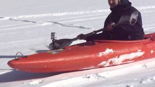 SpaFrancorchamps Maxime Richard JO de Londres descend le Raidillon en kayak [upl. by Teevens]