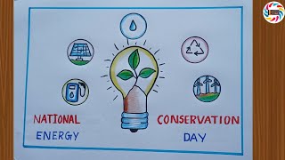 National Energy conservation day drawing Energy conservation drawing save energy conservation [upl. by Wearing]