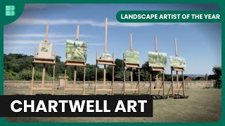 Landscape Battle at Chartwell  Landscape Artist of the Year  Art Documentary [upl. by Assenal]