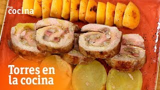 Cómo hacer lomo ibérico relleno  Torres en la Cocina  RTVE Cocina [upl. by Rosalynd]