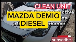 2016 MAZDA DEMIO REVIEW Diesel engine [upl. by Sigvard]