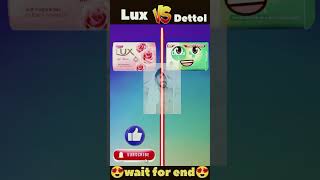 Lux 🫧 🧼 soap vs Dettol soap 🫧🧼 [upl. by Olfe]