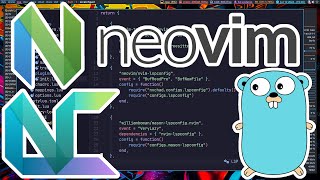 NvChad  Neovim  GoGolang  Archlinux [upl. by Kwei646]