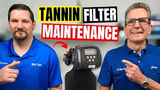 TANNIN FILTER Maintenance Pro Tips amp Tricks [upl. by Aihsekel158]