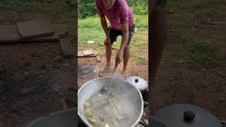 Sancocho de hueso salado hazmeviralenyoutube campo comida [upl. by Sebastien]