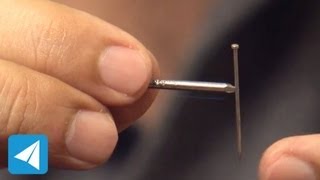 The interaction between a permanent magnet and an electromagnet [upl. by Verine812]