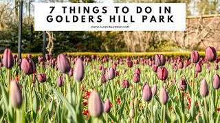 7 THINGS TO DO IN GOLDERS HILL PARK LONDON  Free Zoo  Ornamental Gardens  Ponds  Stumpery [upl. by Keith]