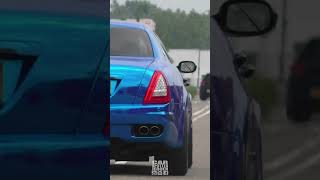 STRAIGHT PIPED Maserati Quattroporte is SO LOUD [upl. by Daitzman]