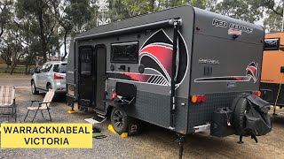 WARRACKNABEAL CARAVAN PARK  VICTORIA  IN OUR RED CENTRE CARAVAN  SEPS ADVENTURES [upl. by Merce821]