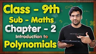 Class 9 Maths Chapter 2 Introduction to Polynomials NCERT  MKR [upl. by Kelula533]