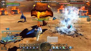 Dragon Nest SEA Level60 Gladiator Desert Dragon Memoria Flower Solo [upl. by Wyatan340]