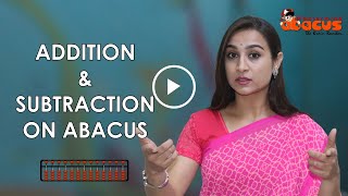 Abacus Tutorials  Lesson  Addition and Subtraction on Abacus Tool  Abacus Online Classes [upl. by Killian768]