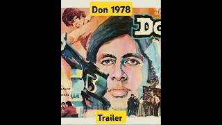 Don 1978 trailer shorts [upl. by Jayme]