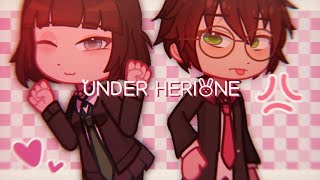 UNDER HEROINE  gacha  harry • pansy [upl. by Semele813]