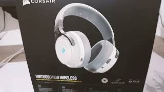 Corsair Virtuoso RGB Wireless unboxing [upl. by Whitby]