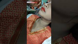 Red lipstick shadeyoutubeshorts viralvideos video [upl. by Attenoj]