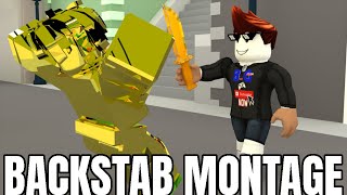 Roblox Arsenal Backstab Montage [upl. by Sanburn]