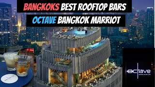 Bangkoks Best Rooftop Bars  Octave Rooftop Lounge amp Bar  Marriot Bangkok [upl. by Romelle]