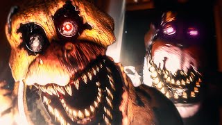 THE FNAF NIGHTMARE ANIMATRONICS WILL ALWAYS BE THE SCARIEST [upl. by Rollo]