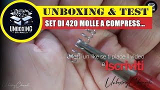 Set di 420 molle a compressione assortite  Raxfekro [upl. by Jaye]